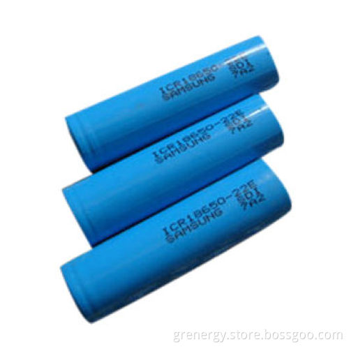 Samsung brand 18650 li-ion battery cell, 3.7V 2200mAh, ODM/OEM, high quality with 1 year gurantee